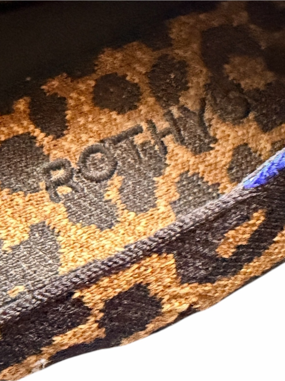 Rothy's Leopard Print Flats in Brown and Black - Picture 5 of 7